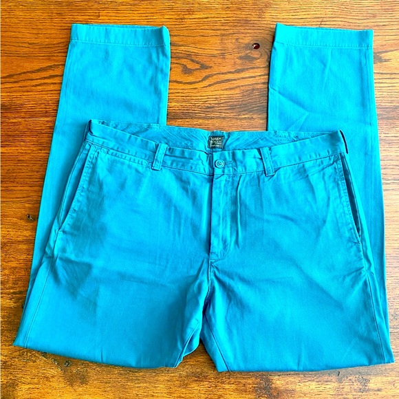 J. Crew Stanton Chino. Garment Dye 484 Slim Fit. 100% Cotton Twill Trouser. - Picture 1 of 12
